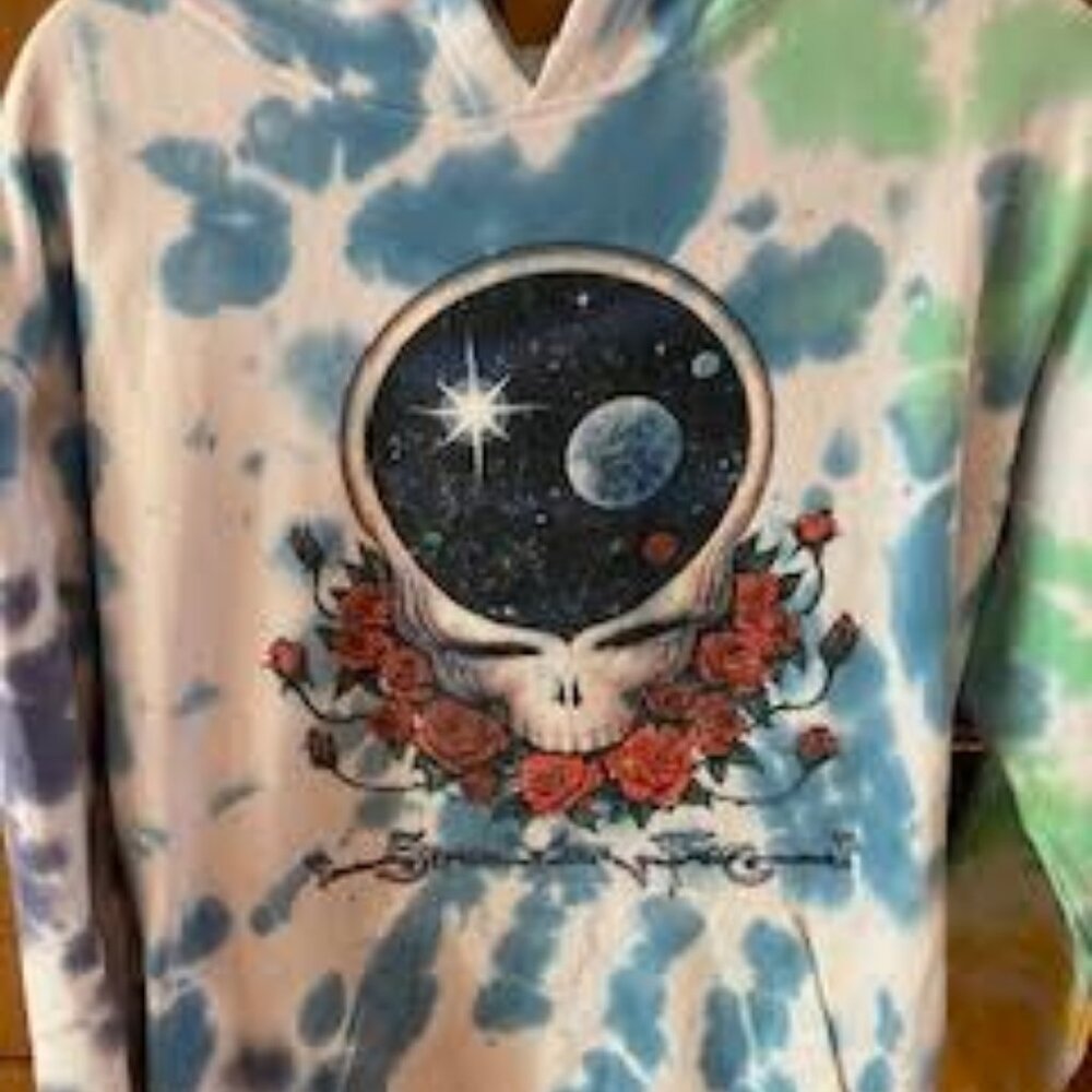 Grateful Dead Tie-Dye Hoodie - Size S/M